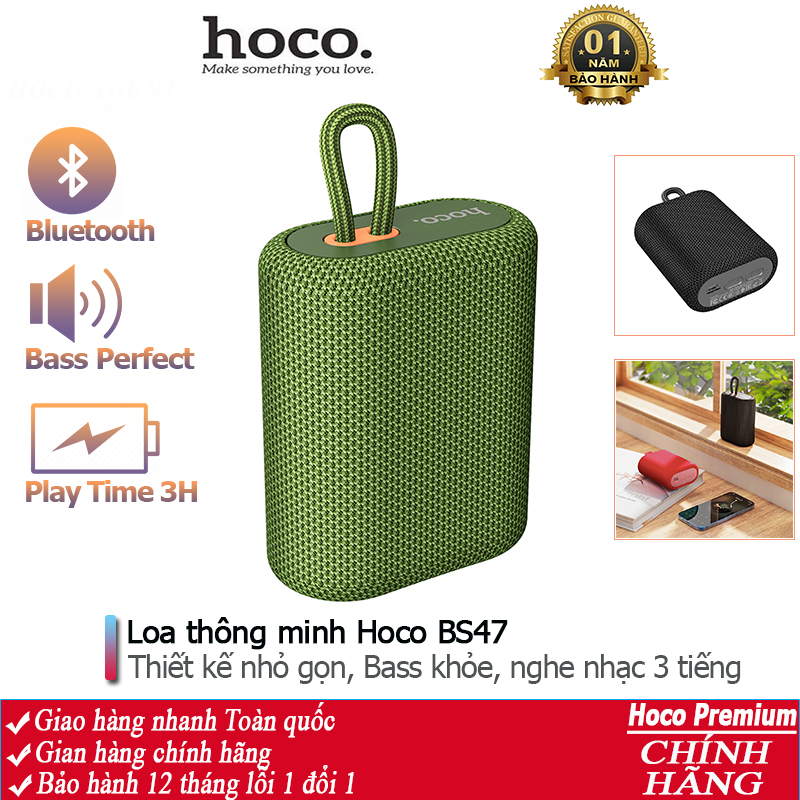 Loa bluetooth Hoco BS47 Mini V5.0 - Chính hãng
