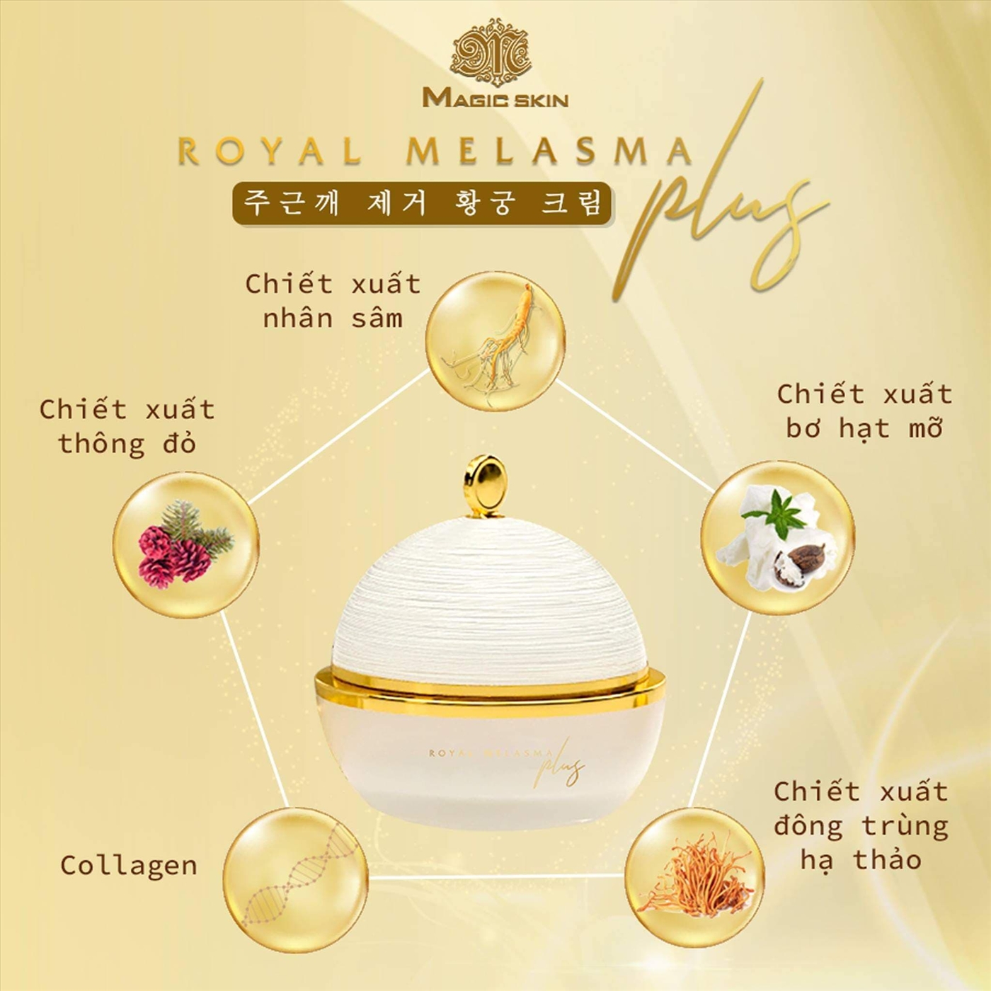 CAO NÁM MAGIC SKIN 40gram