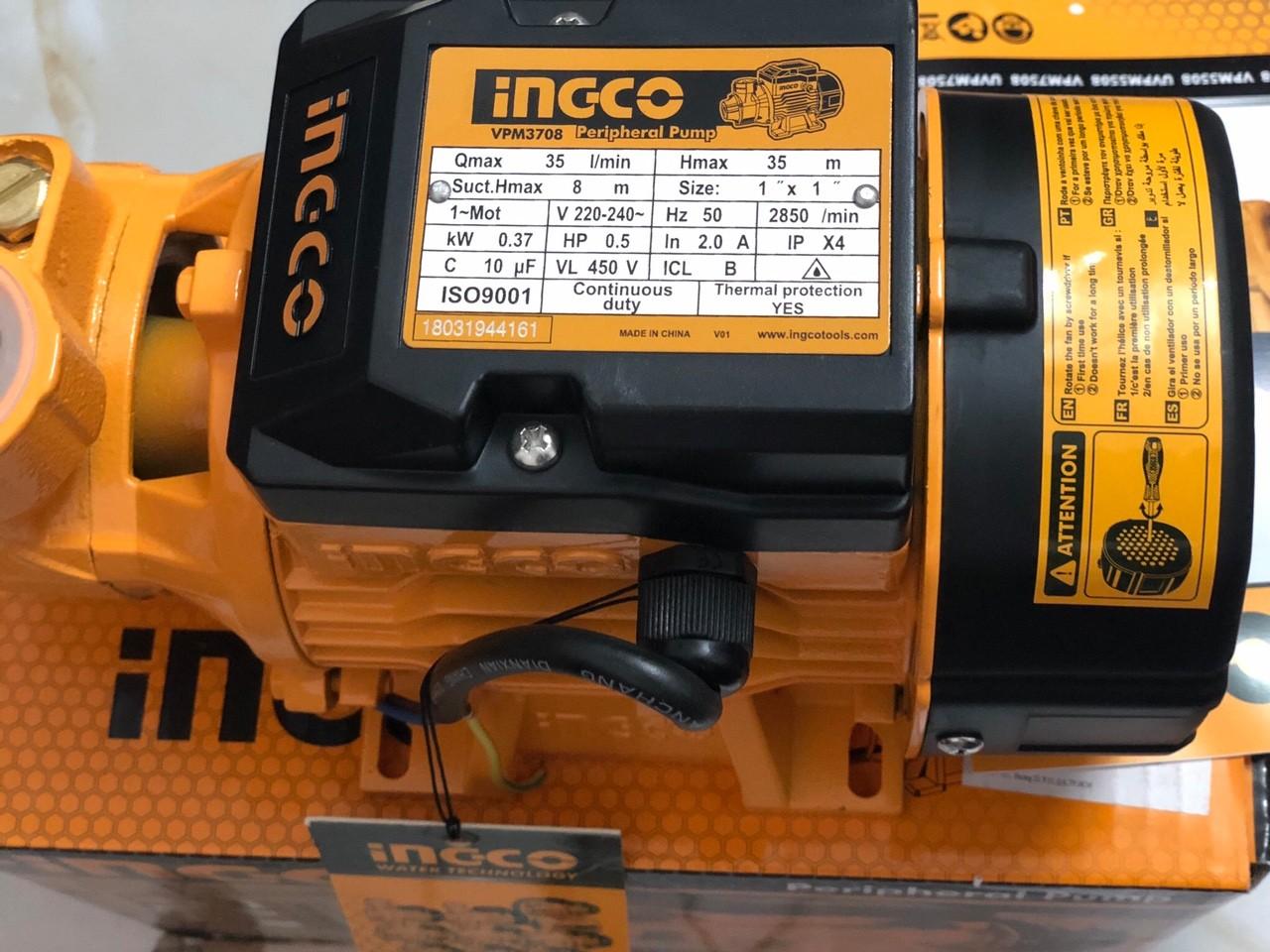 [HCM]Máy bơm nước VPM3708 370W