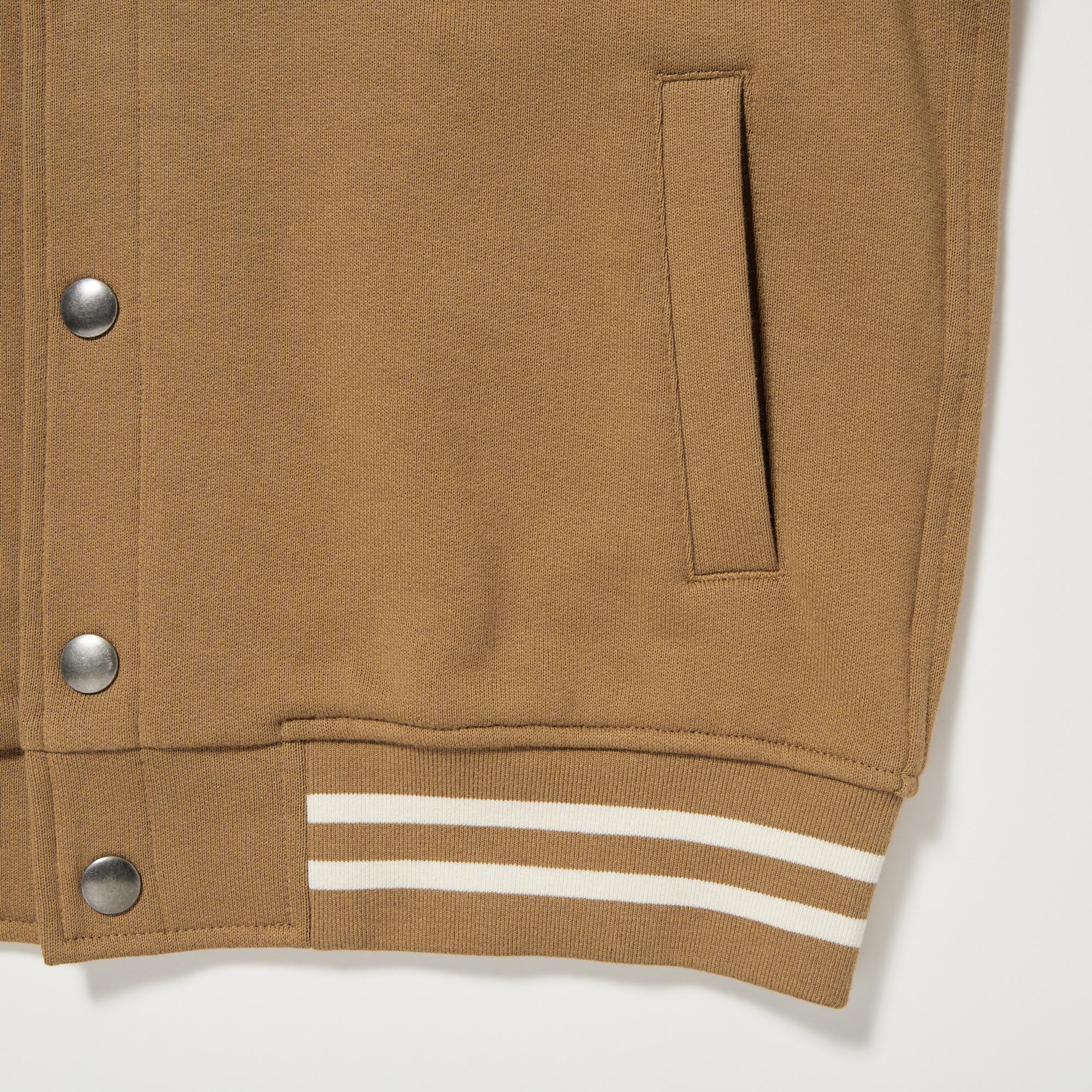 [Auth Uniqlo] Áo Khoác Bomber Nỉ Trẻ Em - Tag Nhật