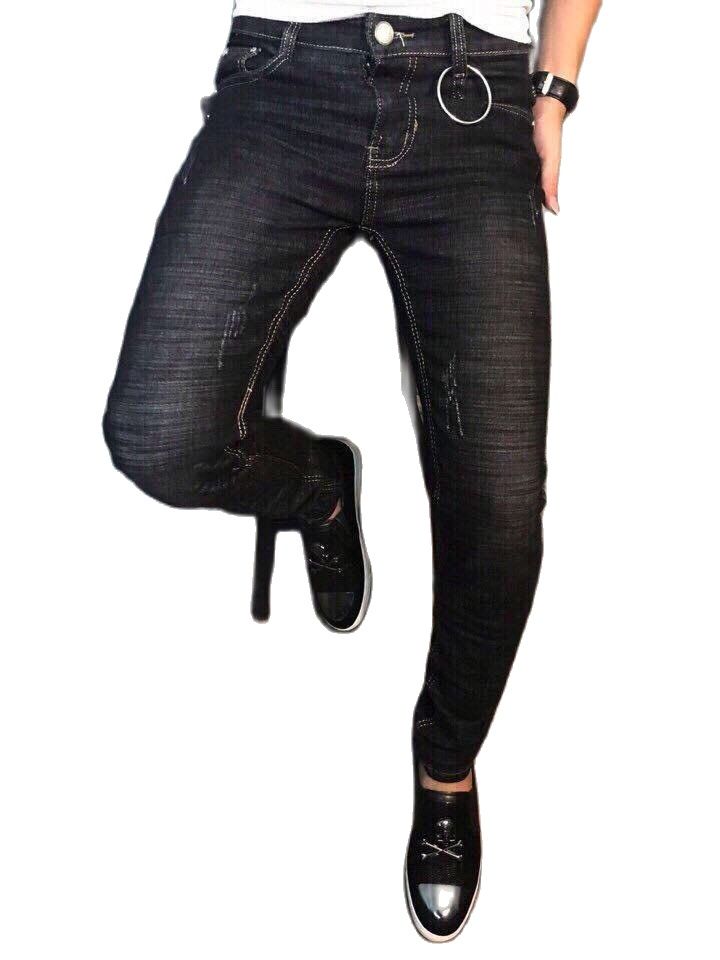 [Hoàn Tiền 15%] Quần Jean Nam Đen Dài Kiểu Dáng Basic Dễ Phối Đồ
