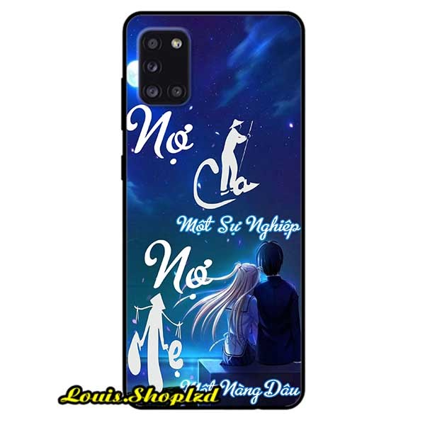 Ốp lưng dành cho samsung galaxy a31 - nợ cha nợ mẹ