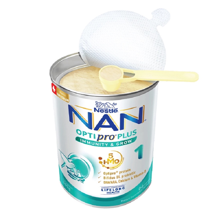 Sữa bột Nan Optipro Plus 5HMO số 1 800g (0-6 tháng) Yokids Plaza