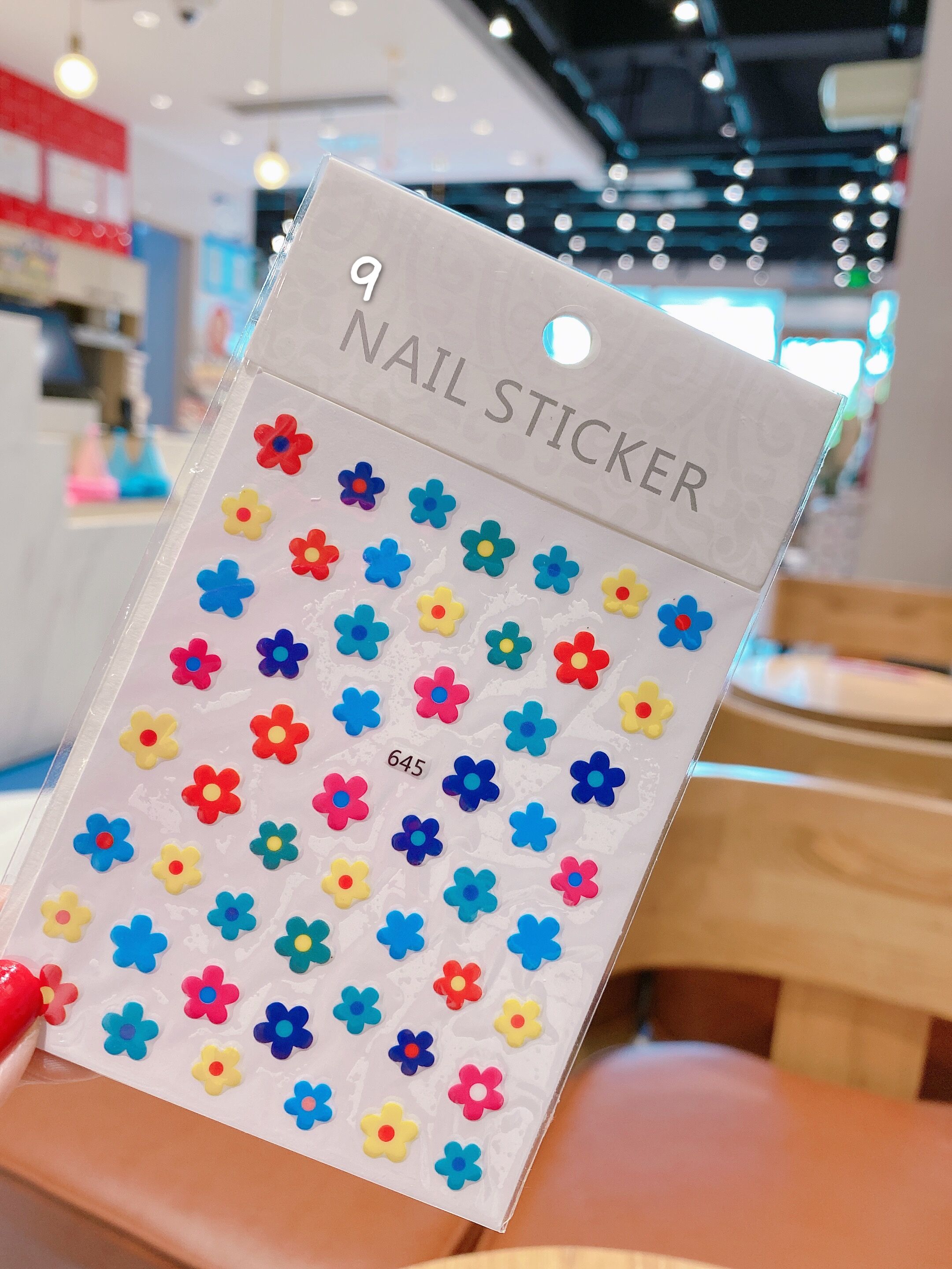 Sticker dán móng tay siêu yêu cho bé STK91