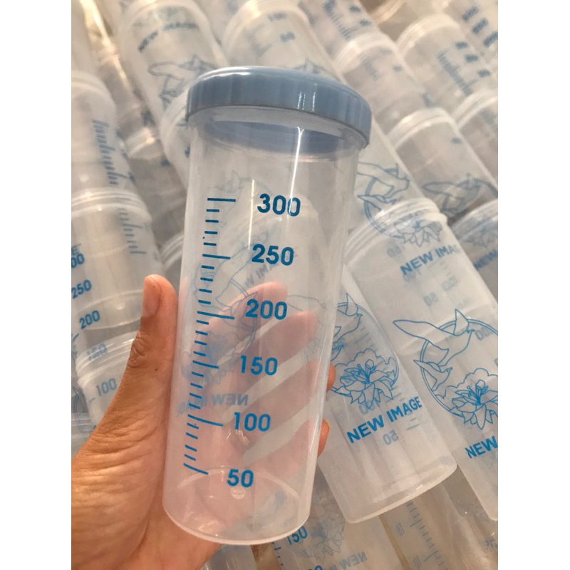 Bình lắc sữa alphalipid 300ml