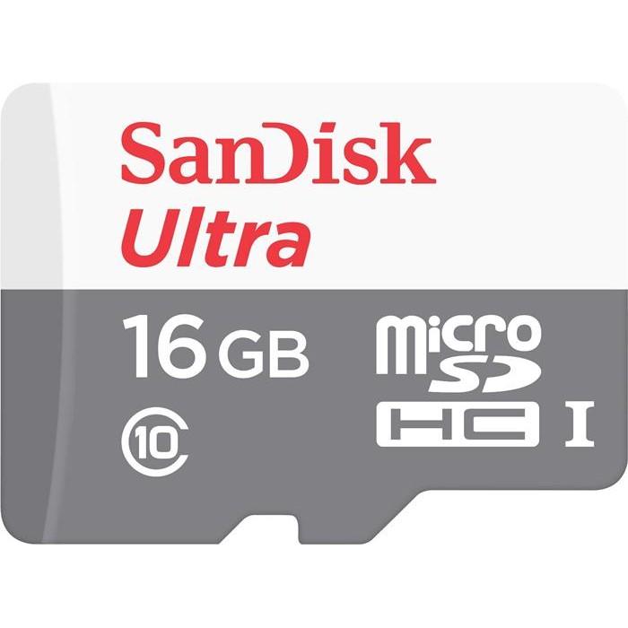 Thẻ nhớ sandisk micro sdhc 16gb ultra 80mbs - bh 2 năm - hoàng yến computer