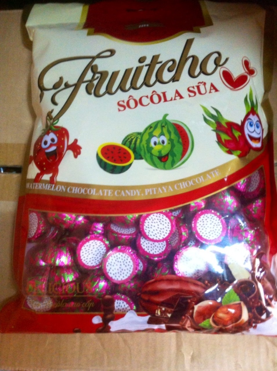 socola hình thanh long 1kg