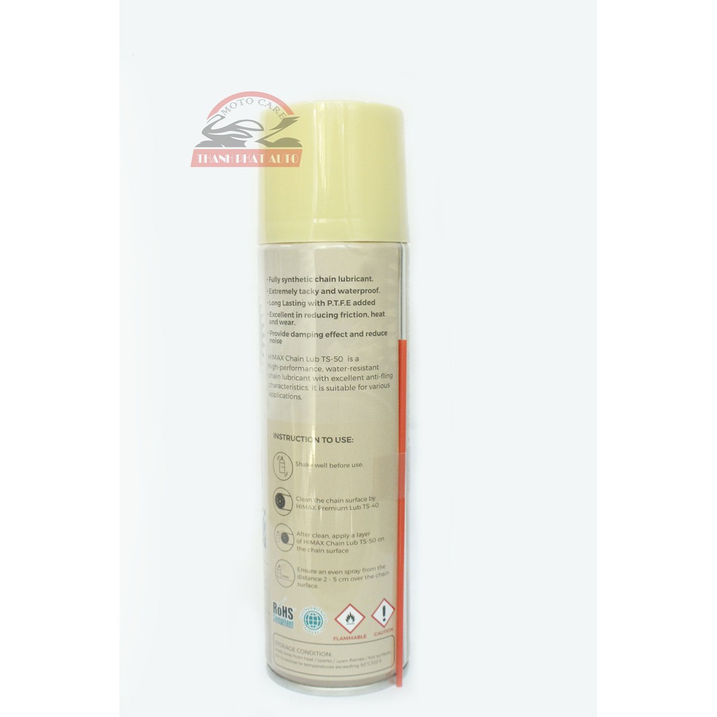 Bộ 2 Chai xịt vệ sinh sên chống sét TS-40 450ml