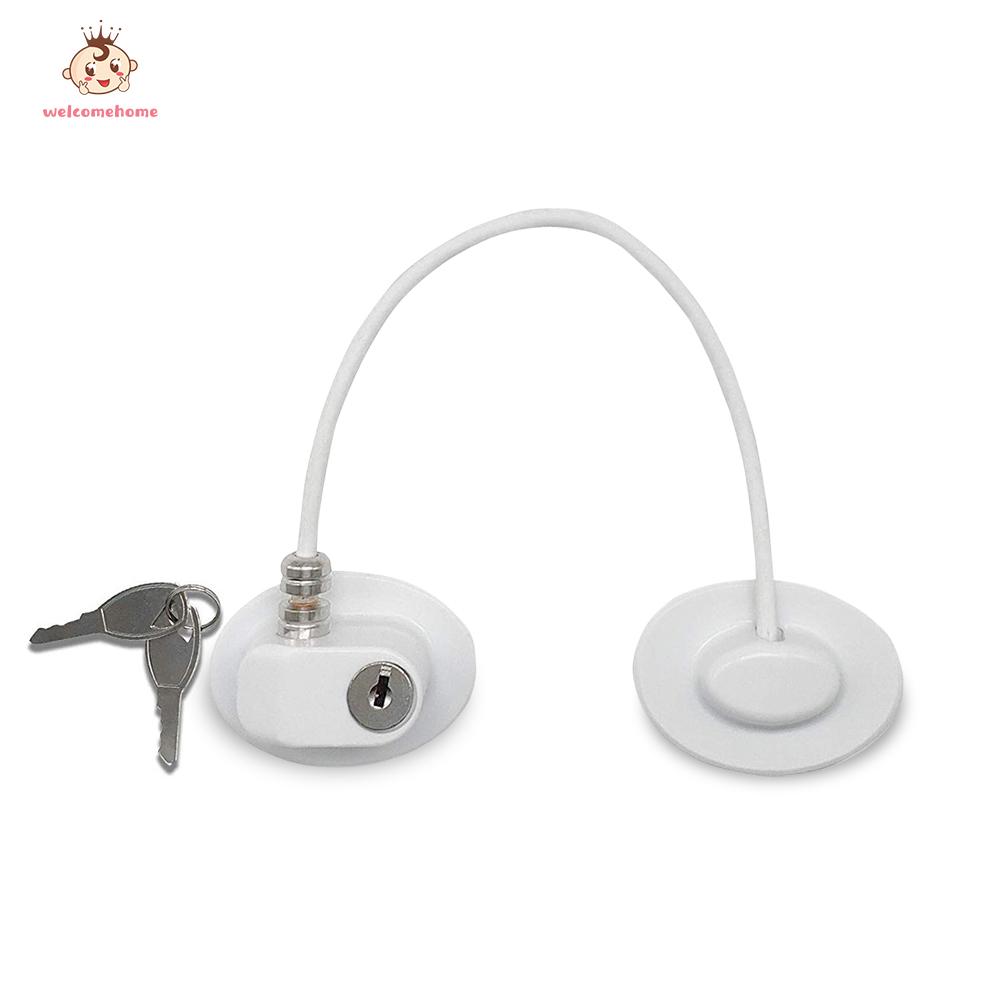 Dây cáp chuyên nghiệp khóa cửa sổ an toàn cho trẻ em, ngăn kéo cửa trượt, khóa giới hạn chống trộm