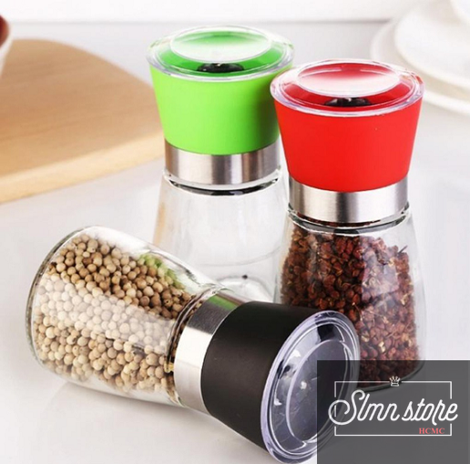Dụng cụ xay tiêu cầm tay thủy tinh tiện lợi. LD1-Xaytieu-nho