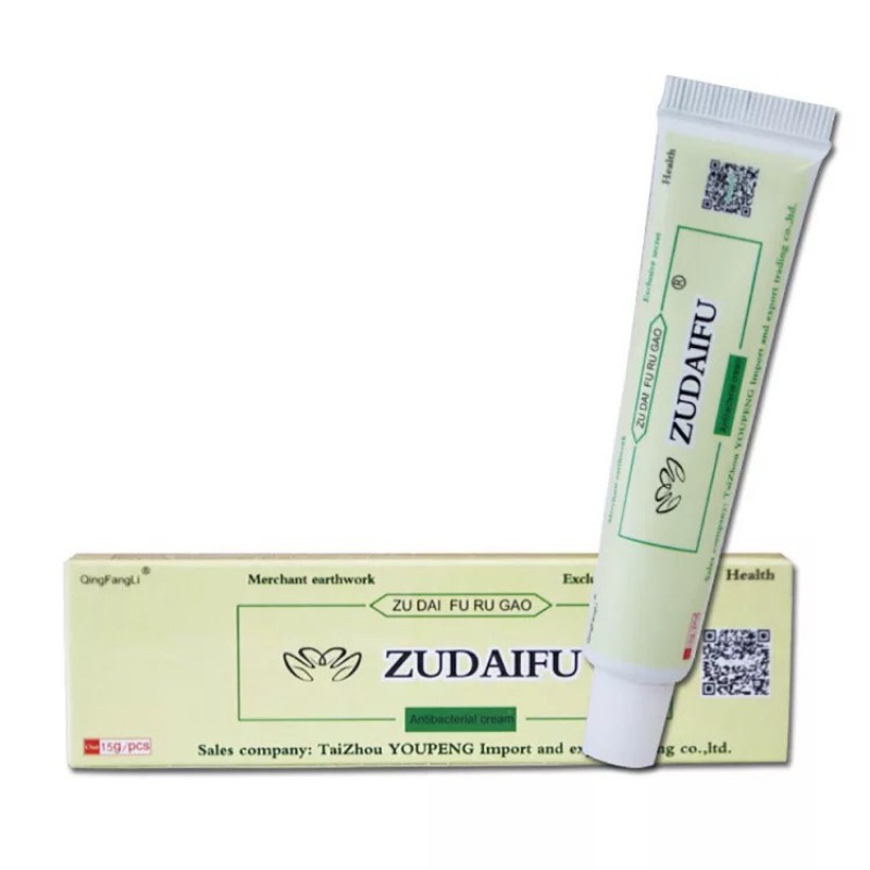 Kem bôi ngứa vẩy nến á sừng ZUDAIFU Natural Chinese Herbal Medicine Cream Eczema Dermatitis Psoriasis Vitiligo xuất xứ Trung Hoa Phiên Bản Quốc Tế