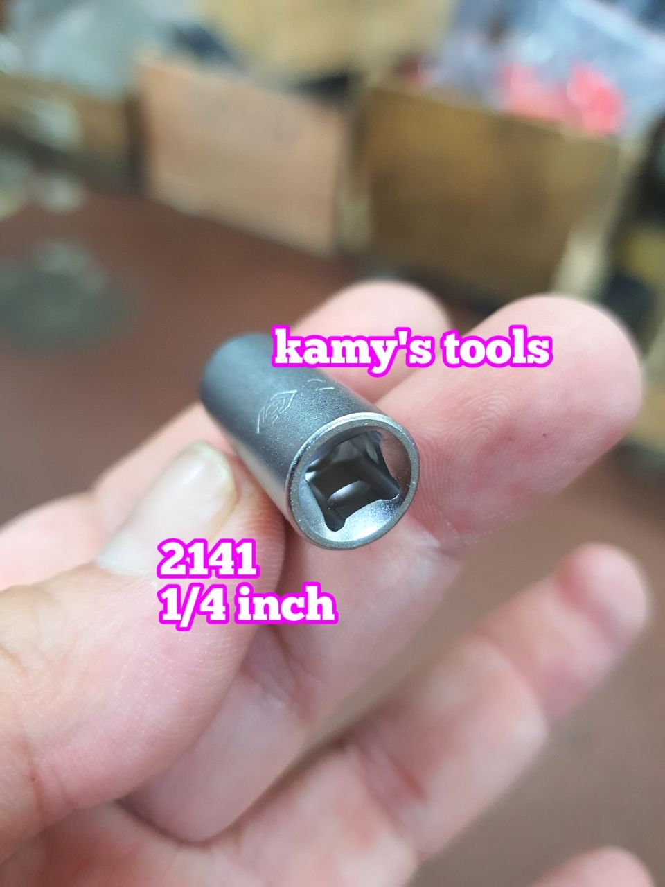 [HCM]Đầu chuyển 1/4 3/8 1/2 sang bắn vít 6.35mm Kingtony model 414808S 2141 314808S bán lẻ từng cái