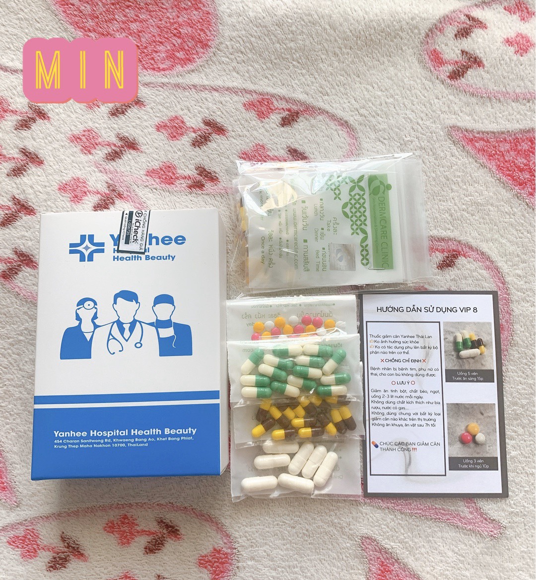 Giảm Cân VIP 8 Yanhee