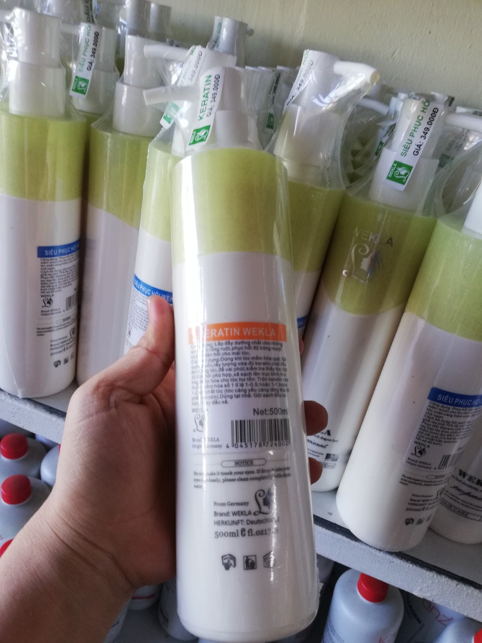 Dầu xả (hoàn hình) wekla 780ml