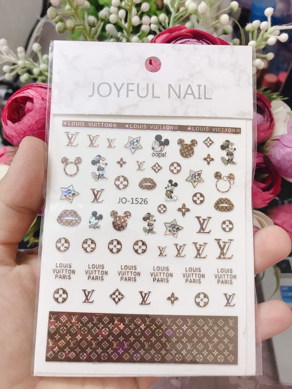 Miếng stick dán mong siêu cute dành cho NAil