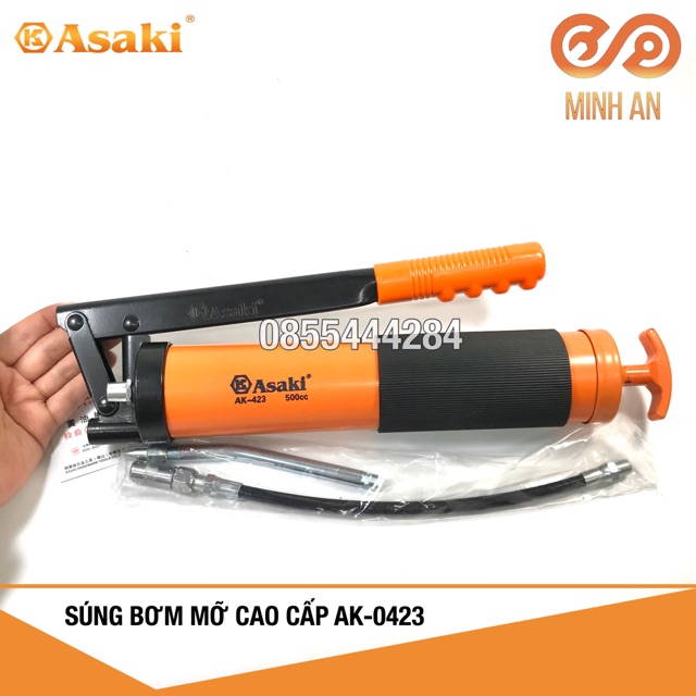 Súng Bơm Mỡ Cao Cấp Asaki Ak-0423