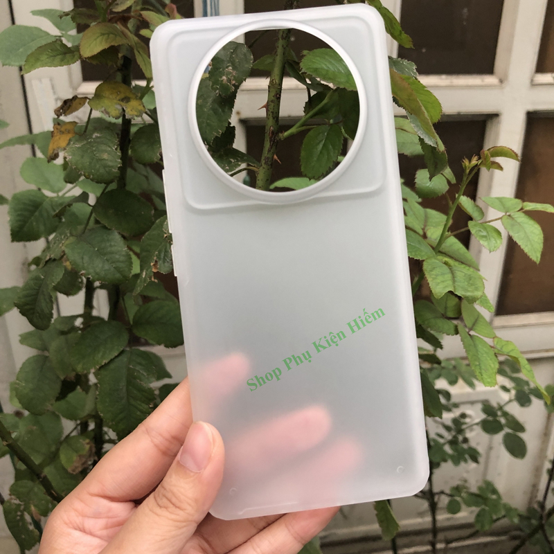 Ốp lưng Xiaomi 12S Ultra viền dẻo lưng nhám