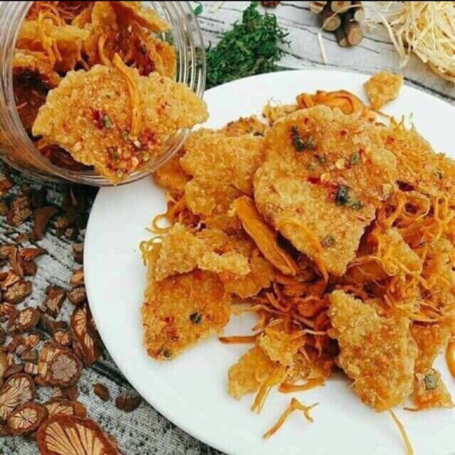 300G CƠM CHÁY LẮC KHÔ GÀ