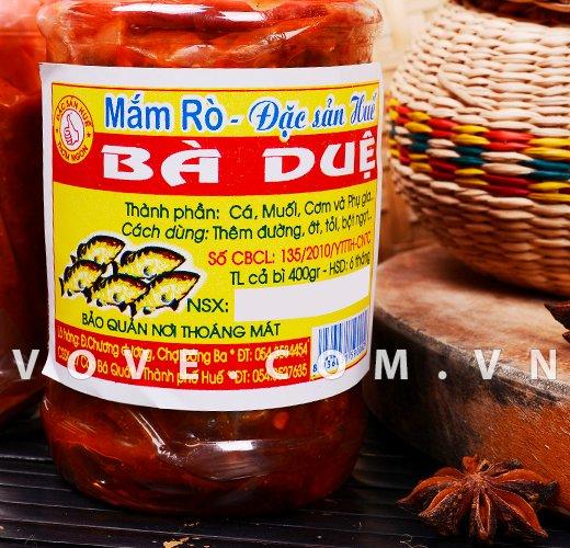 Mắm rò Bà Duệ ( mắm cá) 400gram - Đặc Sản Huế