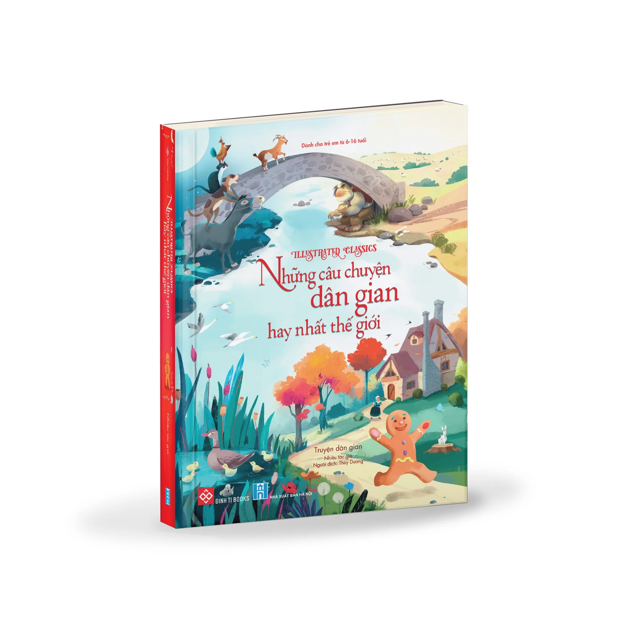 Sách - Illustrated Classics - Những câu chuyện dân gian hay nhất thế giới -hutabooks