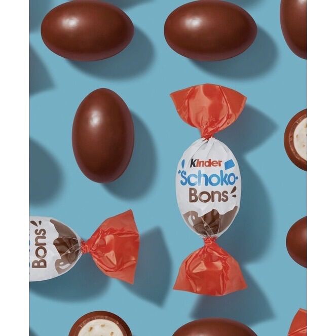 Kẹo socola Kinder Choco Bons nhân sữa và hạt phỉ hàng Nga