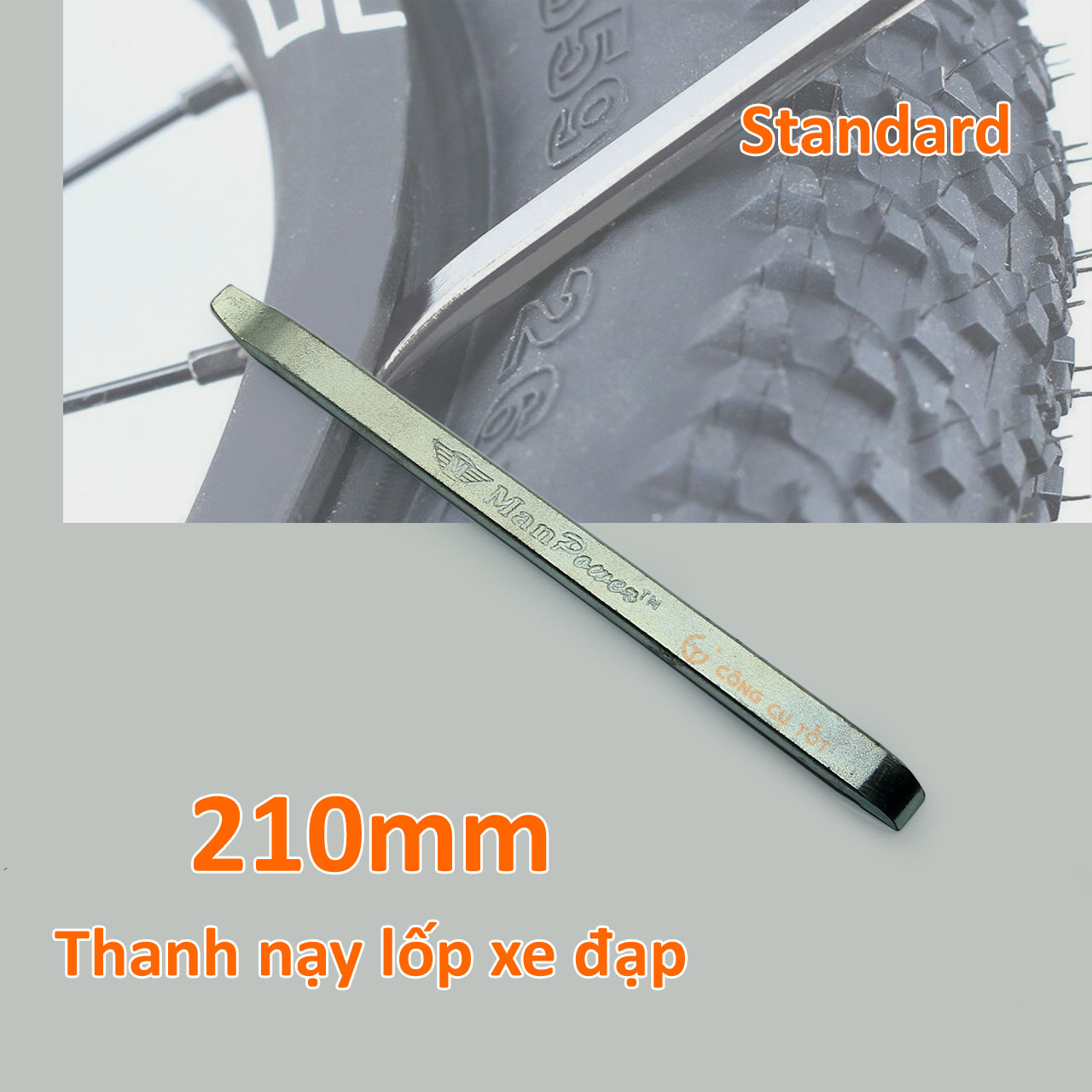 Móc lốp xe đạp Standard 210mm