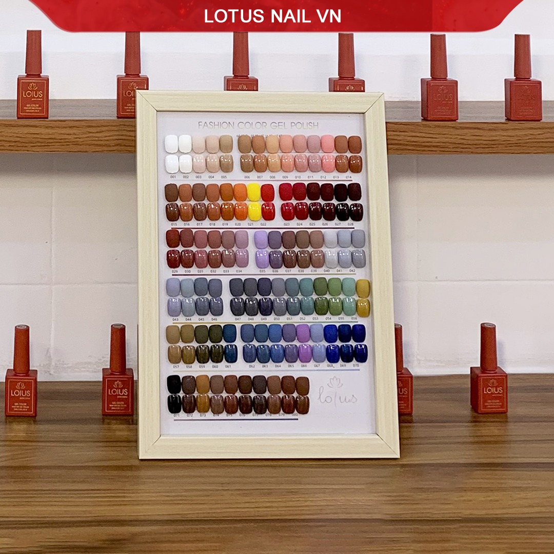 Sơn gel Lotus phong cách Hàn Quốc cao cấp 2022