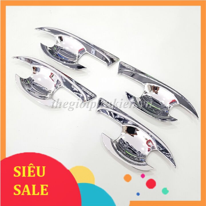 Bộ ốp hõm cửa xe Nissan Terra mạ Crom giá rẻ