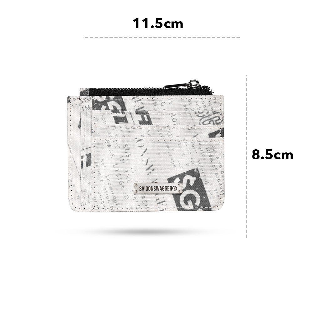 Ví Đựng Thẻ Card Holder SAIGON SWAGGER® Journal Zip Card Case