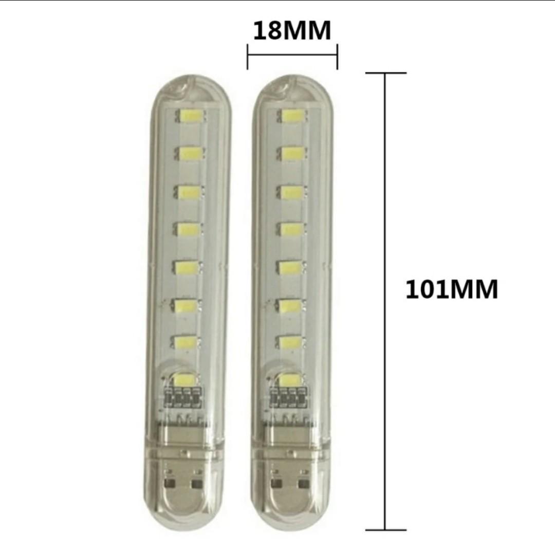 Đèn Led 8 - 24 Mắt Led Cắm Cổng USB Cực Sáng