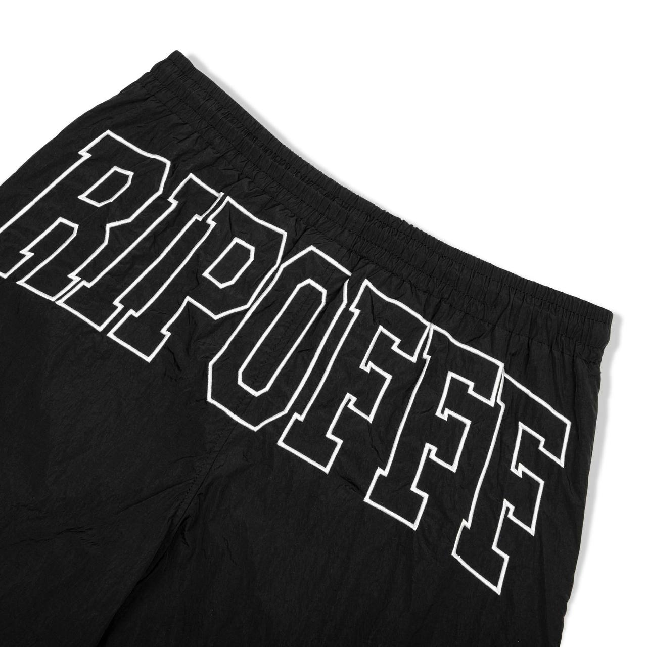 RIPOFFF Nylon short Big Logo - Black