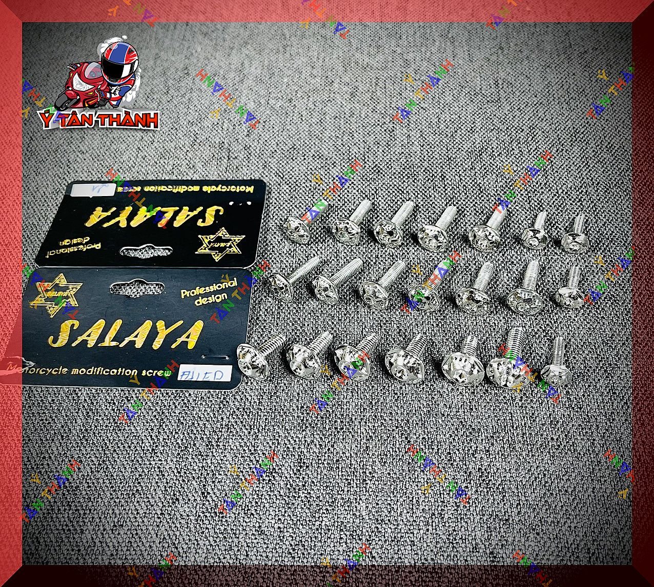 Bộ ốc áo inox salaya xe future Led