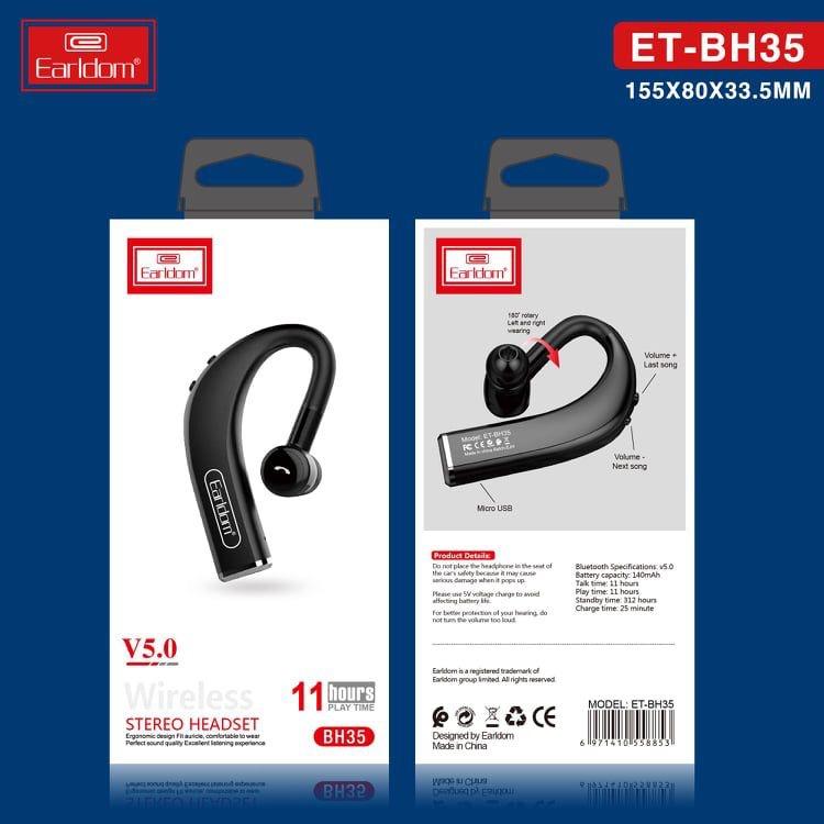 Tai Nghe Đàm Thoại Bluetooth Earldom BH35 (1 Tai)