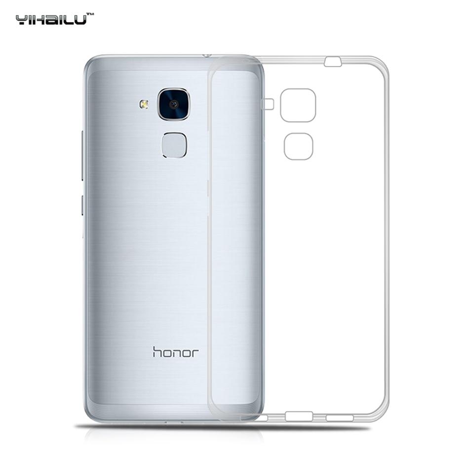 Ốp Dẻo cho Huawei Honor 5x / GR5 Trong suốt (Loại A+ chống ố vàng)