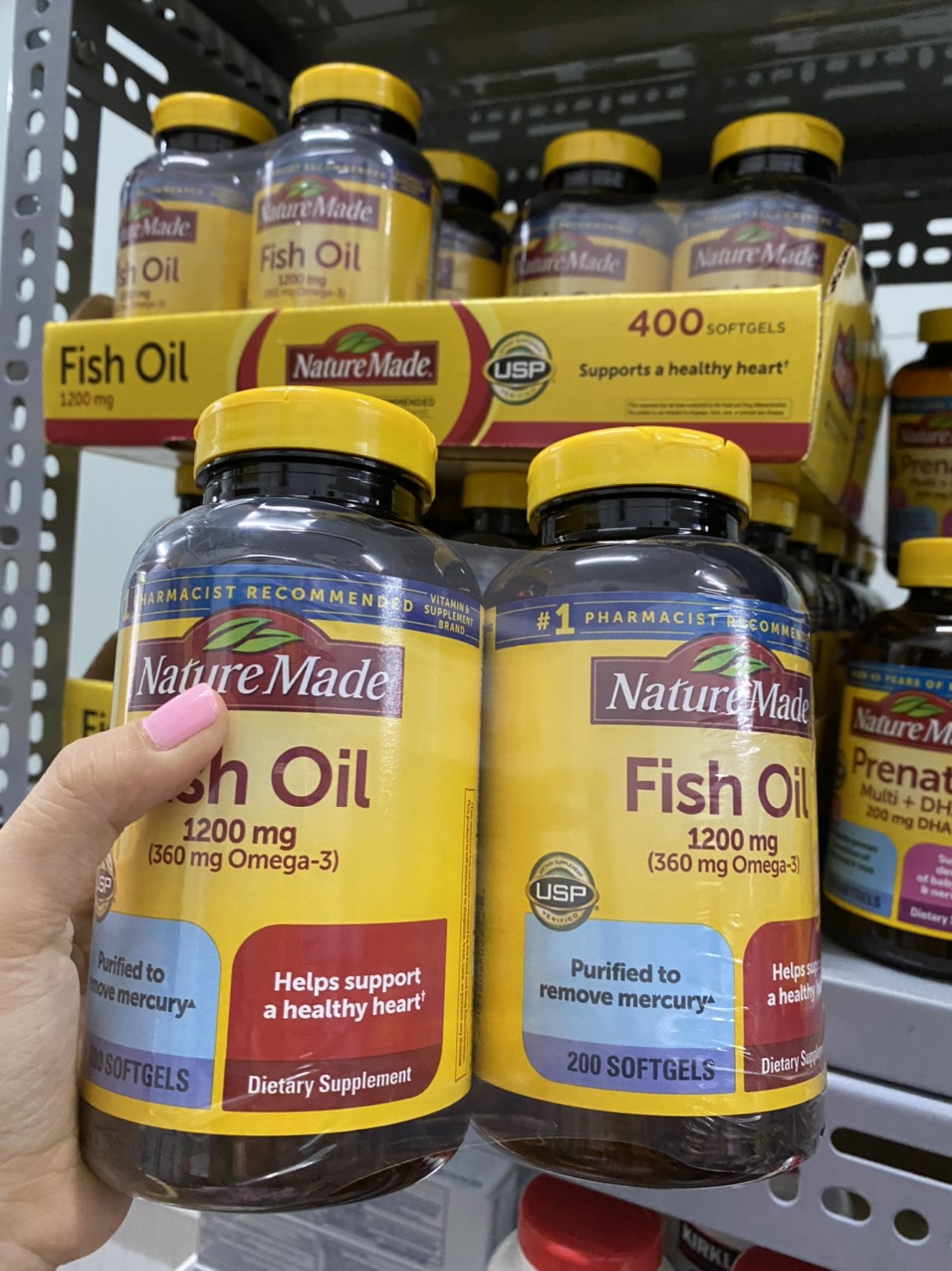 Fish Oil Nature Made 200 viên