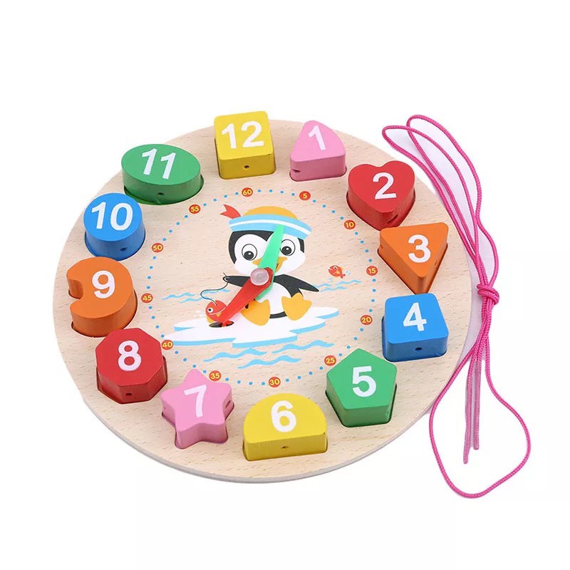 Combo 7 toy Wood smart for baby from 1 year old development thinking, đồ playing AIDS Montessori