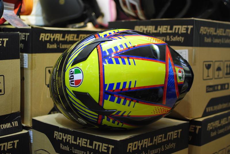 Tem AGV soleluna dán mũ fullface