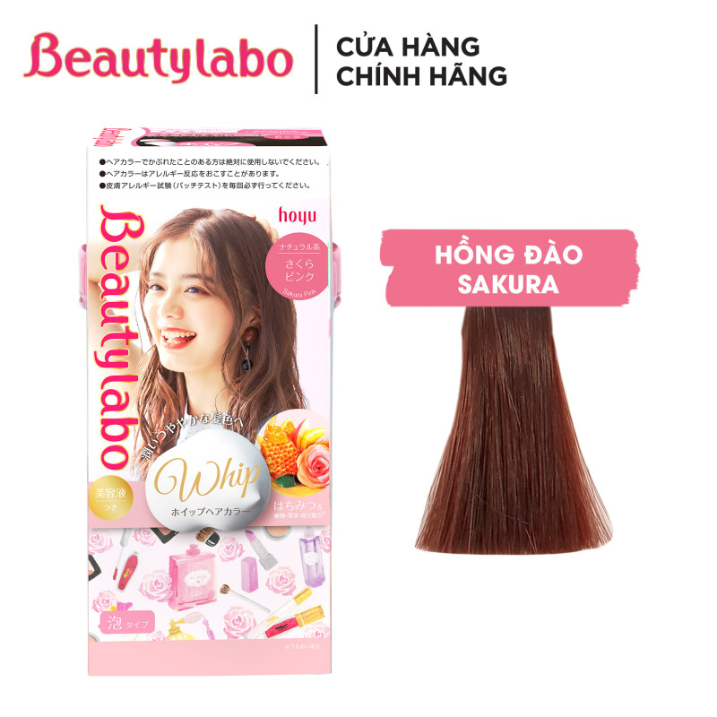 Thuốc nhuộm tóc tạo bọt Beautylabo 125ml – Whip Hair Color Nhật Bản giá rẻ