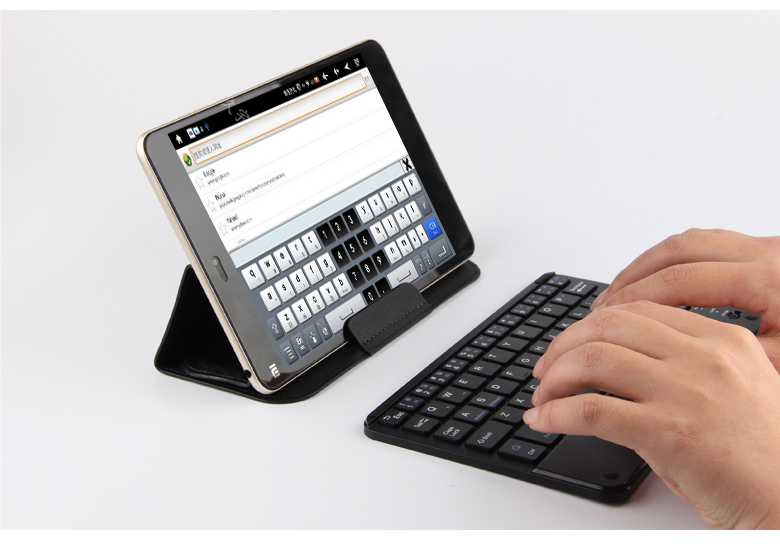 Bàn phím Bluetooth 8 inch có touchpad