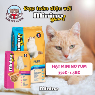 Hạt khô Minino Yum 350g 1.5kg cho mèo vị hải sản thumbnail