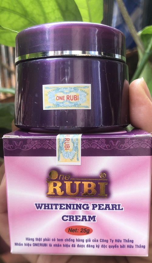 Kem trắng da Rubi 10g