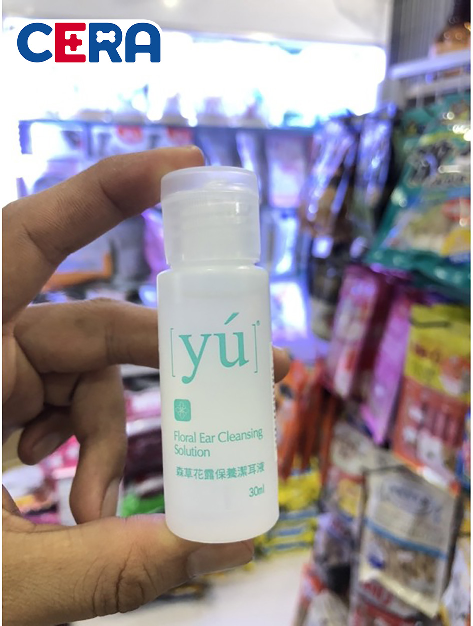 Dung Dịch Vệ Sinh Tai Chó Mèo - YU 30ML