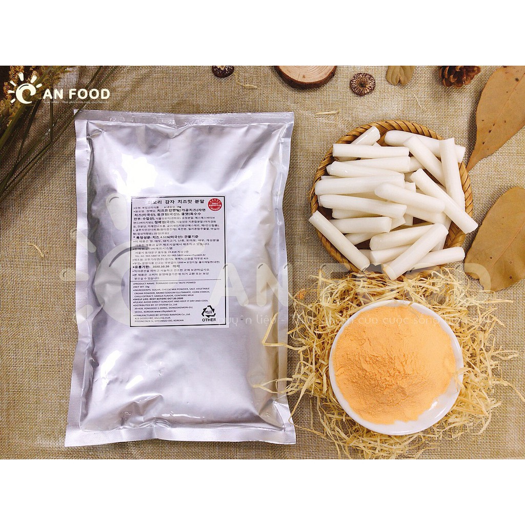 Bột phô mai thơm ngon gói 1Kg