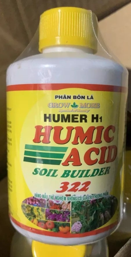 Phân bón lá Humic Acid 322  - chai 235ml