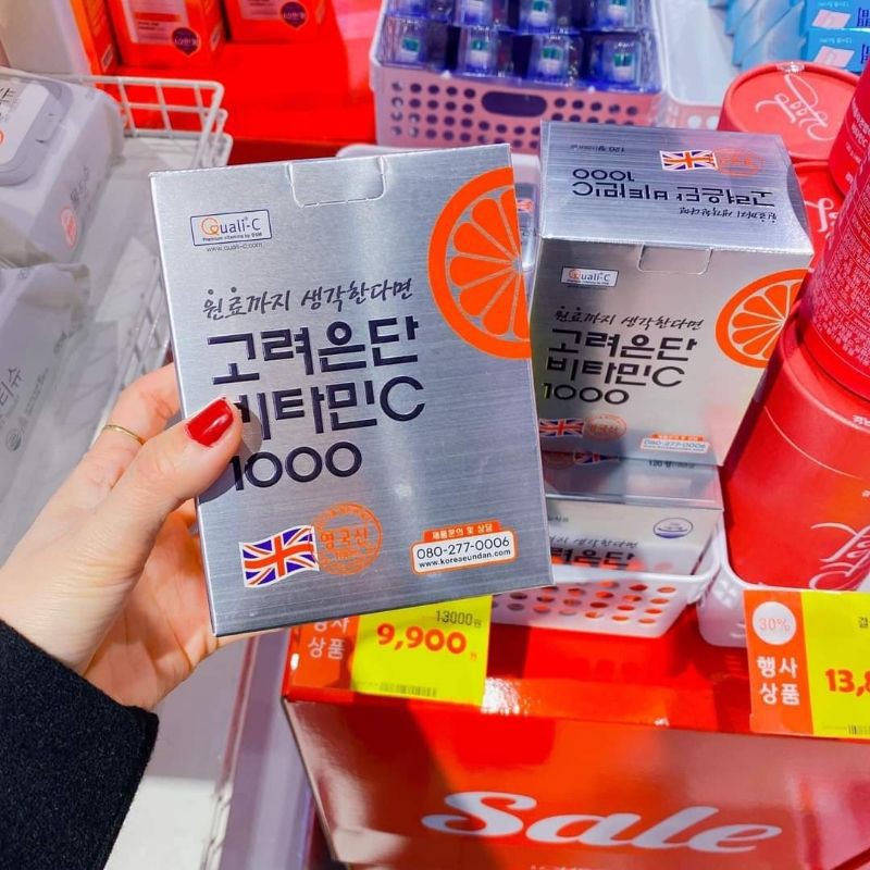 Viên uống vitamin c EUNDAN 1000mg