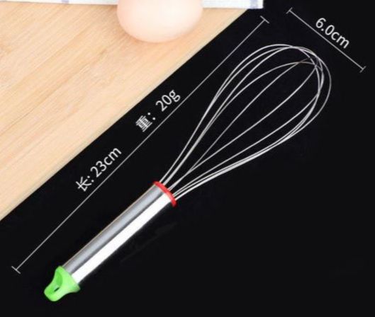 Cây đánh trứng và tán bột inox cao cấp