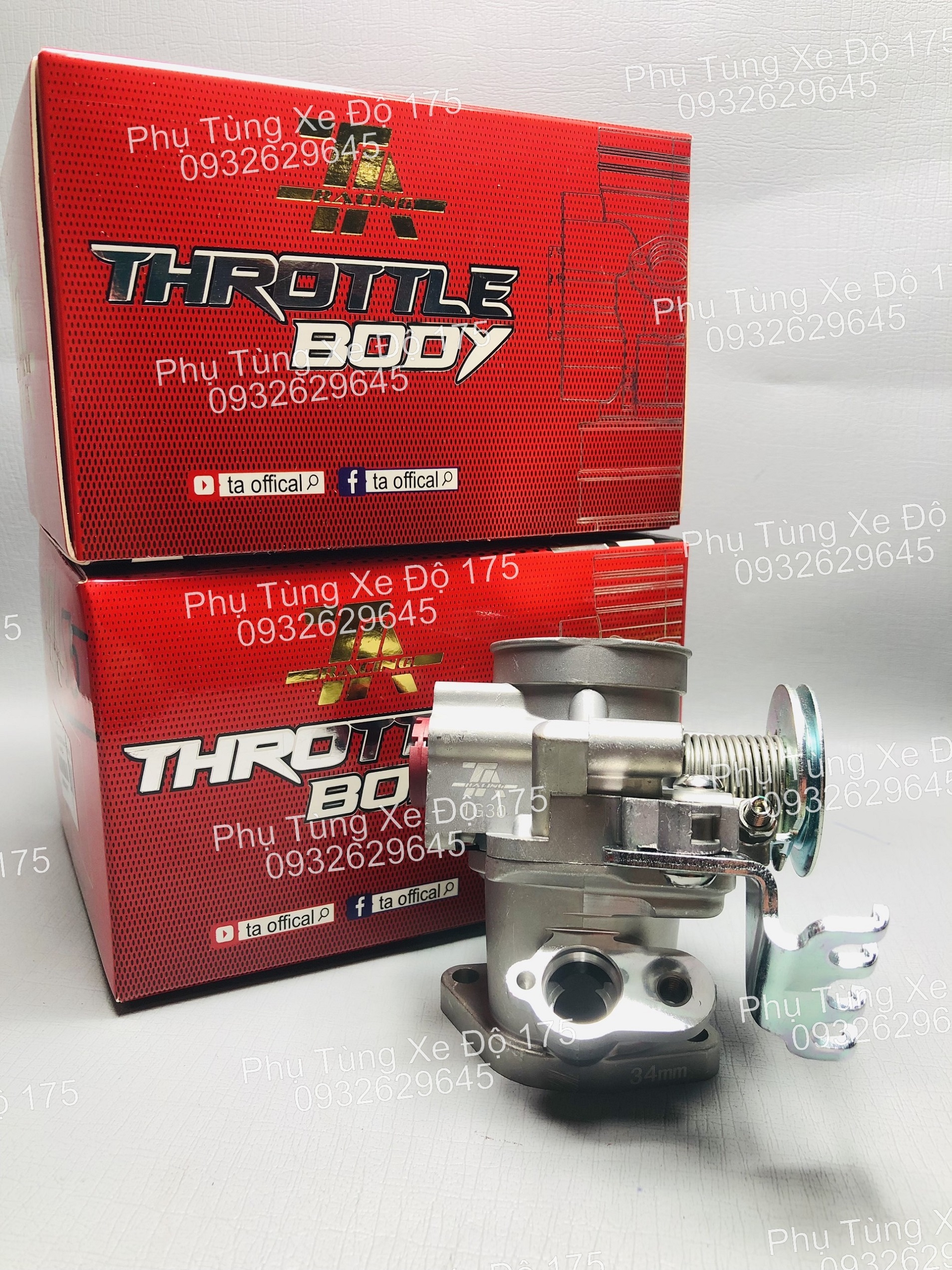 Họng xăng TA EX 155 - Size 34mm