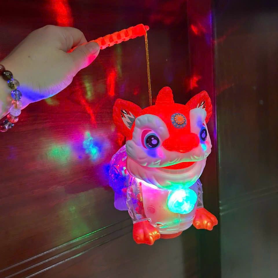 Lồng Đèn Trung Thu Kỳ Lân Khủng Long Cá Chép Cho Bé Có Đèn và Nhạc - Hàng Việt Nam