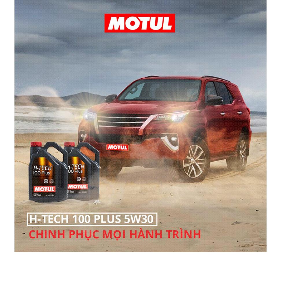 Dầu nhớt Oto Motul Htech 100 Plus 4L