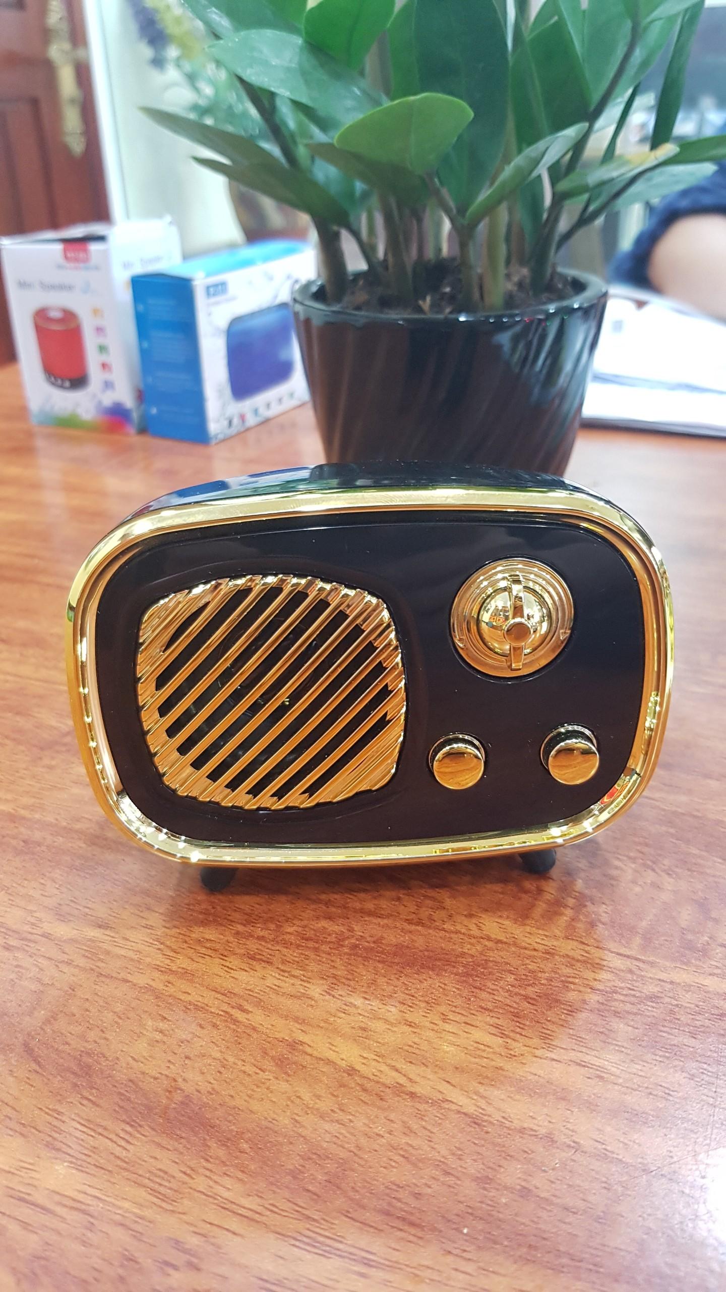Loa bluetooth kiểu dáng Radio độc đáo -  MLP 19